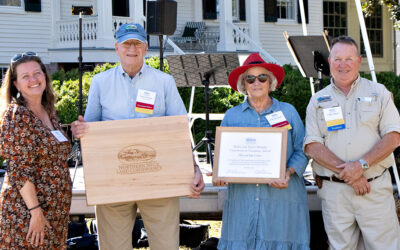 Lake and Ellen Cowart Honored as Conservation Champions at Boots and Barbecue 2025